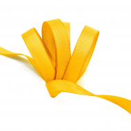 Лента Ideal репсовая в рубчик шир.10мм цв. 662 св. оранжевый уп.27,42м