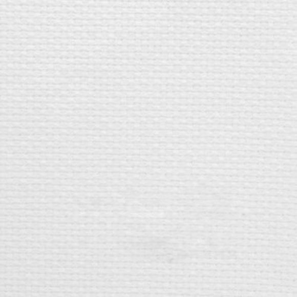 Канва для вышивания мелкая №851 (955) (10смх60кл) (100%Хл) шир.150 см цв.белый уп.5м