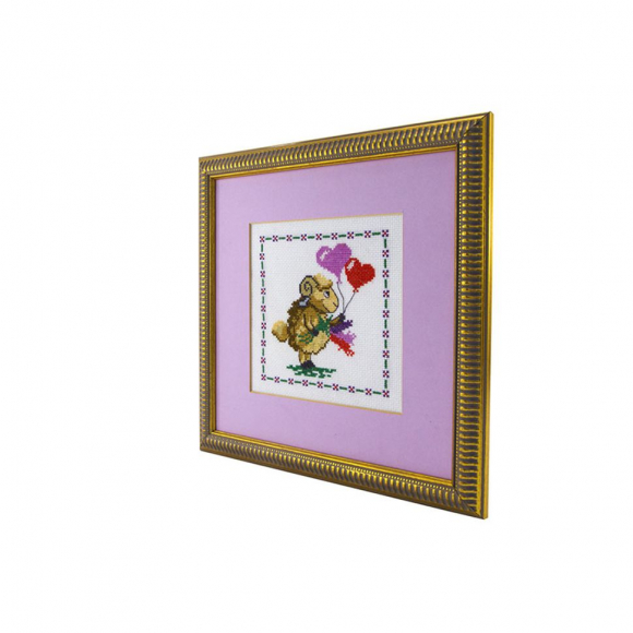 121906_Вышитая картина "В гости к любимой"