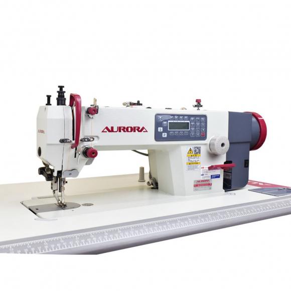 Прямострочная промышленная швейная машина с шагающей лапкой Aurora A-0302-D3 с прямым приводом Прямострочная промышленная швейная машина с шагающей лапкой Aurora A-0302-D3 с прямым приводом