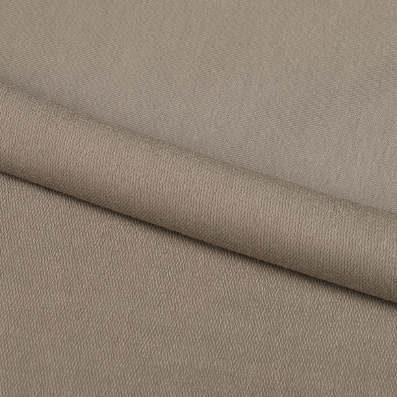 Ткань трикотаж Футер 2х нитка петля с лайкрой 240г пенье 180см серый 18-0201 уп.10м