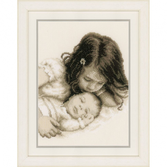 111185_Набор для вышивания "Брат и сестра"