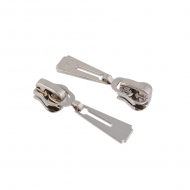 Замок MaxZipper автомат ТР#5 арт.TBT5401 цв.никель уп.100шт