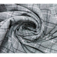 Ткань Костюмная 200 г кв.м 55% полиэстер, 40% вискоза, 5% спандекс шир.150 см арт.Р.11090.02 цв.02 серый уп.25м Ткань Костюмная 200 г кв.м 55% полиэстер, 40% вискоза, 5% спандекс шир.150 см арт.Р.11090.02 цв.02 серый уп.25м