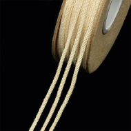 Шнур круглый х/б 02мм 05С2312 рис.5046 цв.003 белый уп.50м