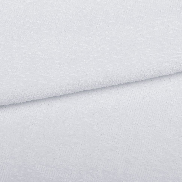 Ткань махра гл/крашеный, 160г/м? 80% хл 20%эласт шир.115+115см арт.ДЛ-1608020-3001 цв.белый уп.6м (1кг-2,7м) Ткань махра гл/крашеный, 160г/м? 80% хл 20%эласт шир.115+115см арт.ДЛ-1608020-3001 цв.белый уп.6м (1кг-2,7м)