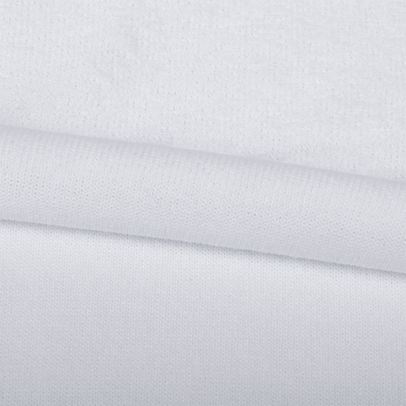 Ткань махра гл/крашеный, 160г/м? 80% хл 20%эласт шир.115+115см арт.ДЛ-1608020-3001 цв.белый уп.6м (1кг-2,7м) Ткань махра гл/крашеный, 160г/м? 80% хл 20%эласт шир.115+115см арт.ДЛ-1608020-3001 цв.белый уп.6м (1кг-2,7м)