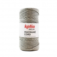 187069_Пряжа Macrame Cord, 65% хлопок, 25% полиэстер, 10% прочие волокна, 500 г, 100 м