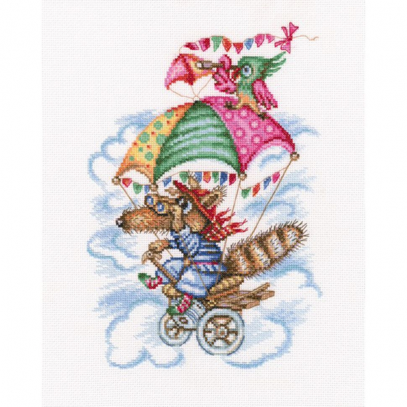 Набор для вышивания РТО арт.M562 Кругосветное путешествие 19,5х28,5 см