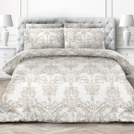 Ткань перкаль Дворцовые тайны 110г/м? 100% хлопок шир.220см арт.ТВО-15192-1 цв.бел/бежевый уп.10м