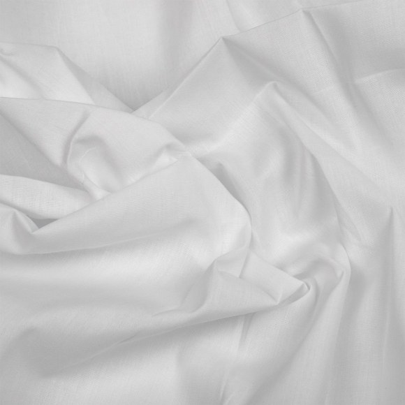 Ткань Карманная 100 г/м? 80% полиэстер, 20% хлопок шир.150 см арт.TBY.Pct.01 цв.белый уп.1м Ткань Карманная 100 г/м? 80% полиэстер, 20% хлопок шир.150 см арт.TBY.Pct.01 цв.белый уп.1м