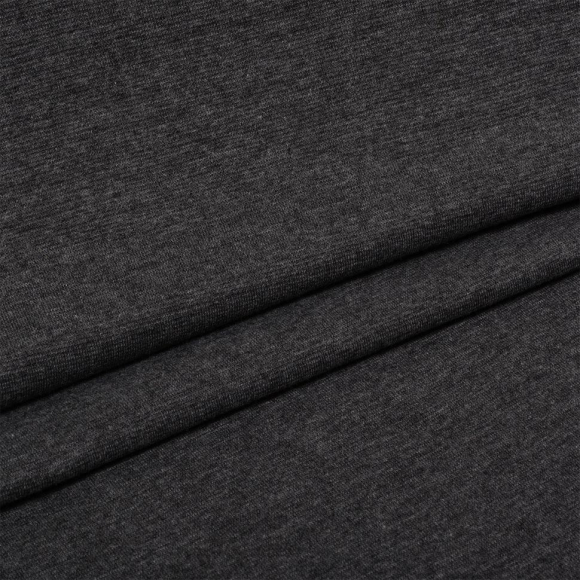 Ткань трикотаж Рибана с лайкрой 215г пенье 80-90см антрацит уп.3м Ткань трикотаж Рибана с лайкрой 215г пенье 80-90см антрацит уп.3м