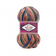 Пряжа для вязания Ализе Superwash Comfort Socks (75% шерсть, 25% полиамид) 5х100г/420м цв.2701