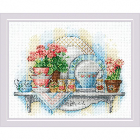 Набор для вышивания РИОЛИС арт.2103 Кухонный уют 30х24 см