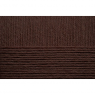 Пряжа для вязания ПЕХ Хлопок Натуральный летний ассорт (100% хлопок) 5х100г/425 цв.251 коричневый