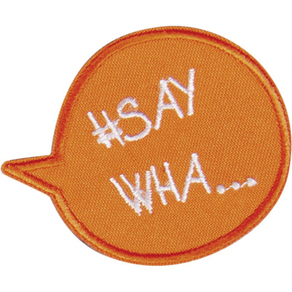 Термоаппликация "Скажи, что…"