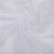 Кружевная ткань гипюр арт.TBY.M0187 шир.150см 35 г/м? цв.белый уп.45м