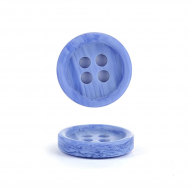 Пуговицы пластик CN 2732 цв.12 синий 16L-10мм, 4 прокола, 72 шт