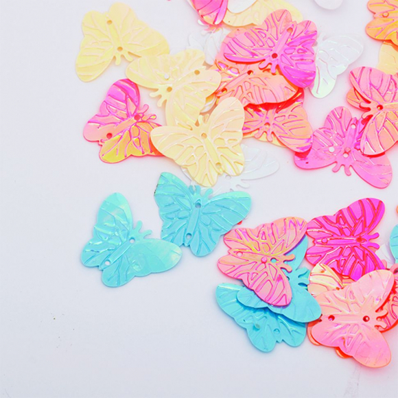 Пайетки россыпью арт.TBY-FLK288 15х20мм цв.ассорти уп.50г