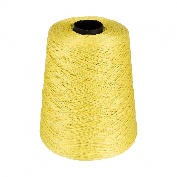 Нитки для вышивания Gamma мулине 100% хлопок 480 г ± 30 г цв.№0514 лимонный