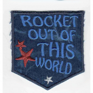 Термоаппликация HKM "Rocket out of this World"