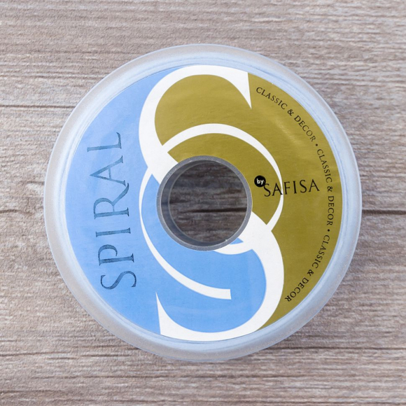 Шнур атласный SAFISA 2 мм, 25 м, цвет 04, светло-голубой