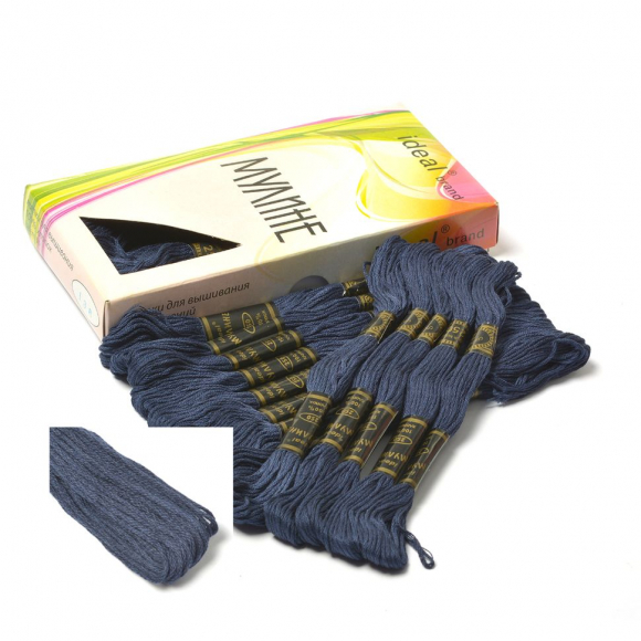 Нитки мулине IDEAL арт.ТВ (100% хлопок) 24х8м цв.250