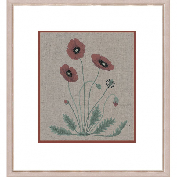 Набор для вышивания Le Bonheur des Dames арт.1515 Les Coquelicots (Маки) 11х13,5 см