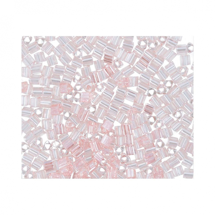 Бисер Япония "TOHO" 11/0  TRIANGLE №3  2.2 мм 5 х 5 г №0290 розовый