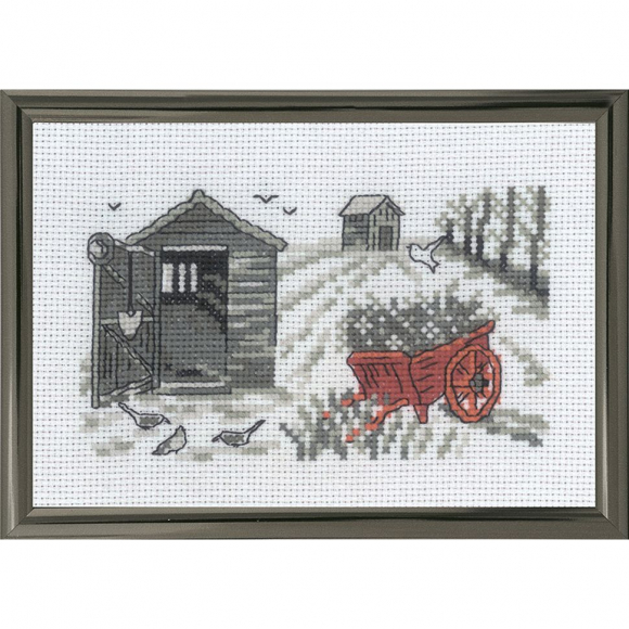 Набор для вышивания PERMIN арт.13-1394 Поле 15х10 см