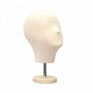 Манекен для головных уборов на стойке Р-55 беж АВ Манекен для головных уборов на стойке Р-55 беж АВ