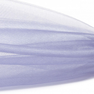 Фатин Кристалл средней жесткости блестящий арт.K.TRM шир.300см, 100% полиэстер цв. 83 К уп.50м - св.сиреневый