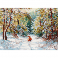 Набор для вышивания ОВЕН арт. 1492 Какая встреча! 40х30 см