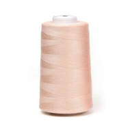 Нитки швейные 50/2 полиэстер 5000 ярд цв.110 экрю MAX