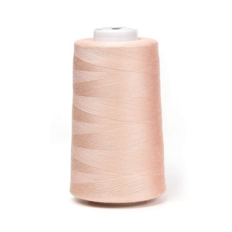 Нитки швейные 50/2 полиэстер 5000 ярд цв.110 экрю MAX