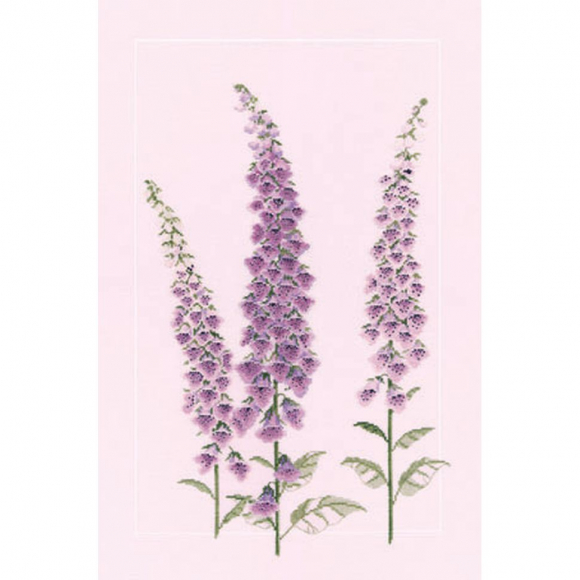 Набор для вышивания DERWENTWATER DESIGNS арт.FP02 Foxgloves 31х50,5 см Набор для вышивания DERWENTWATER DESIGNS арт.FP02 Foxgloves 31х50,5 см