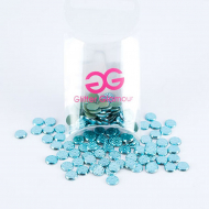 26541_Термоклеевые украшения для декора "Flower Aquamarine", 1упак. (144шт)