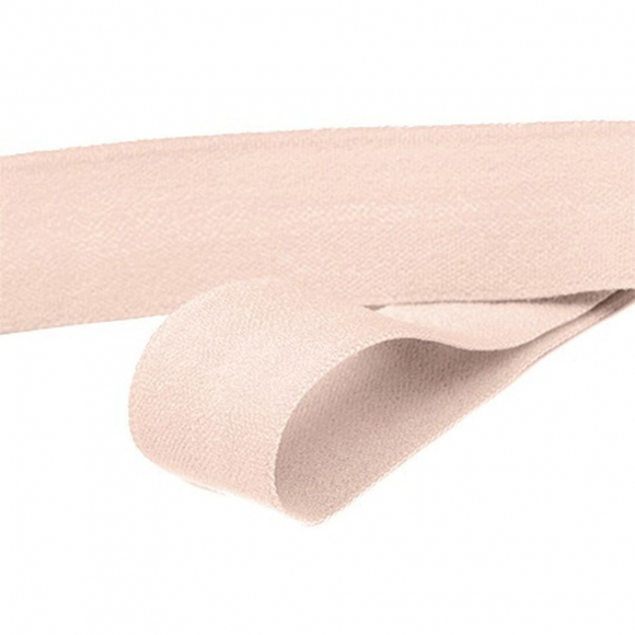 Резинка TBY бельевая окантовочная матовая 20мм арт.ROM.20185S цв.S185 серебристый пион уп.50 м