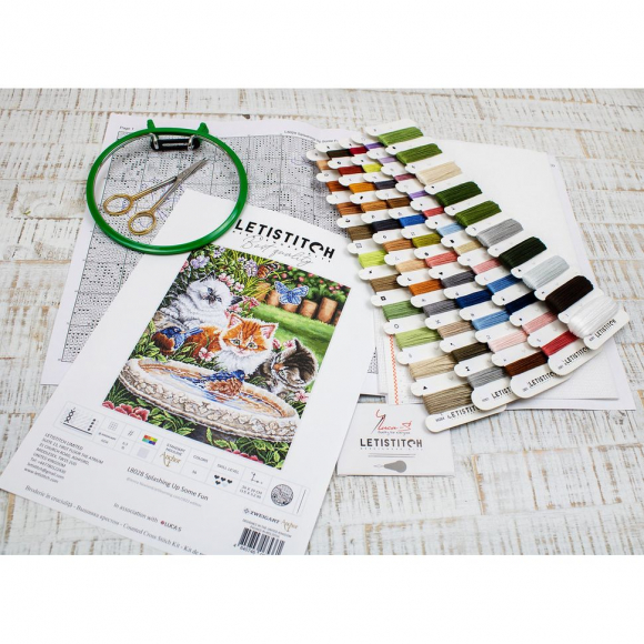 187464_Набор для вышивания "Разбрызгивая веселье"