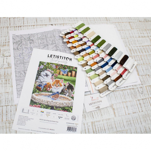 187464_Набор для вышивания "Разбрызгивая веселье"