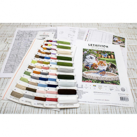 187464_Набор для вышивания "Разбрызгивая веселье"