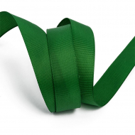 Лента Ideal репсовая в рубчик шир.20мм цв. 587 т.зеленый уп.27,42м