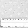 Ткань шитье 100 г/м? 100% хлопок шир.150 см арт.TBY.Emb.8067.1 цв.01 белый рул.14,62м
