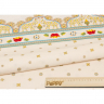 Ткань для пэчворка PEPPY Индийское Сари 146 г/м? 100% хлопок цв.ИС-01 панель кремовый уп.60х110 см