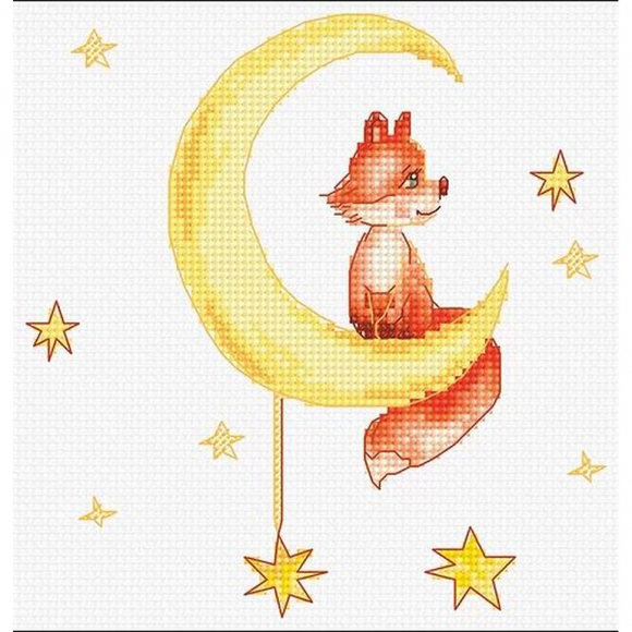 Набор для вышивания LUCA-S арт. B1187 Лисица 12х13 см