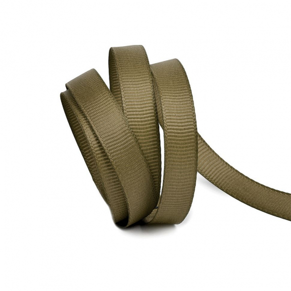 Лента Ideal репсовая в рубчик шир.10мм цв. 569 хаки уп.27,42м