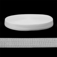 Тесьма вязаная окантовочная 22мм арт.4С-516/22с24 цв.белый