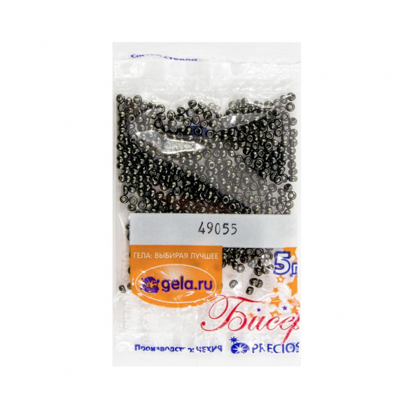 Бисер №10, 5 г., цвет 49055