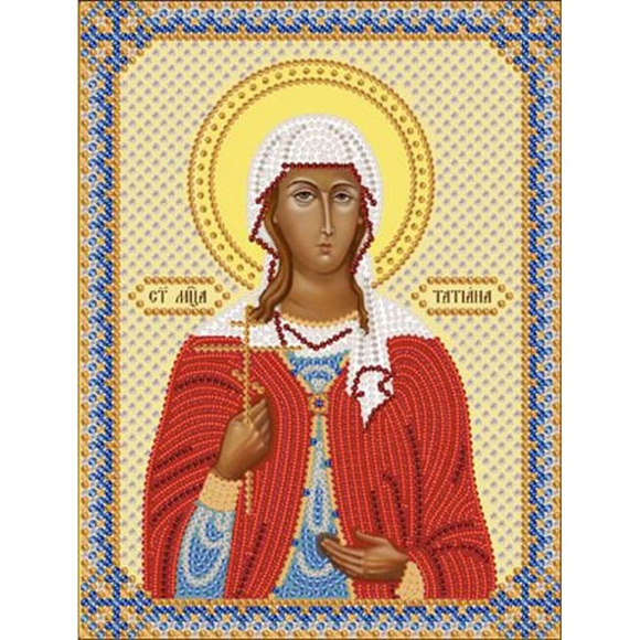 Набор для вышивания бисером НОВА СЛОБОДА арт.С6171 Св.Мч. Татьяна (Татиана) 13х17 см