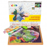 Алмазная вышивка Собака-индеец LGP003 40х50 тм Цветной